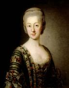 Alexandre Roslin Portrait of Sophia Magdalena of Denmark